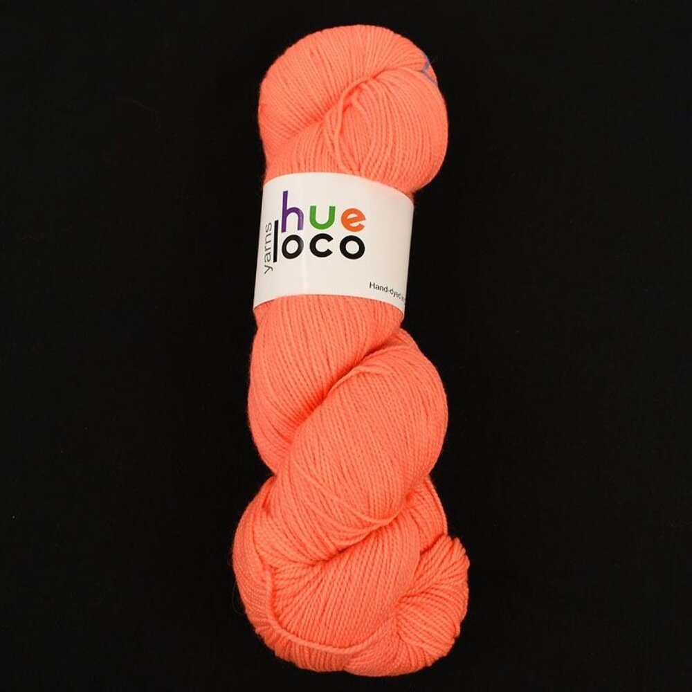 Hue Loco Spun Sock XL Yarn SW Merino/Cashmere/Nylon 600 Yds Sunny You Should Ask